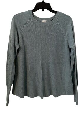 Cabi Women's Light Blue Crewneck Knit Sweater Size M